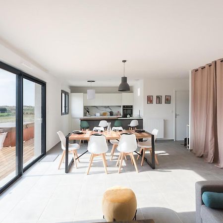 Вилла Sea House With Jaccuzy Bretteville-sur-Ay Экстерьер фото