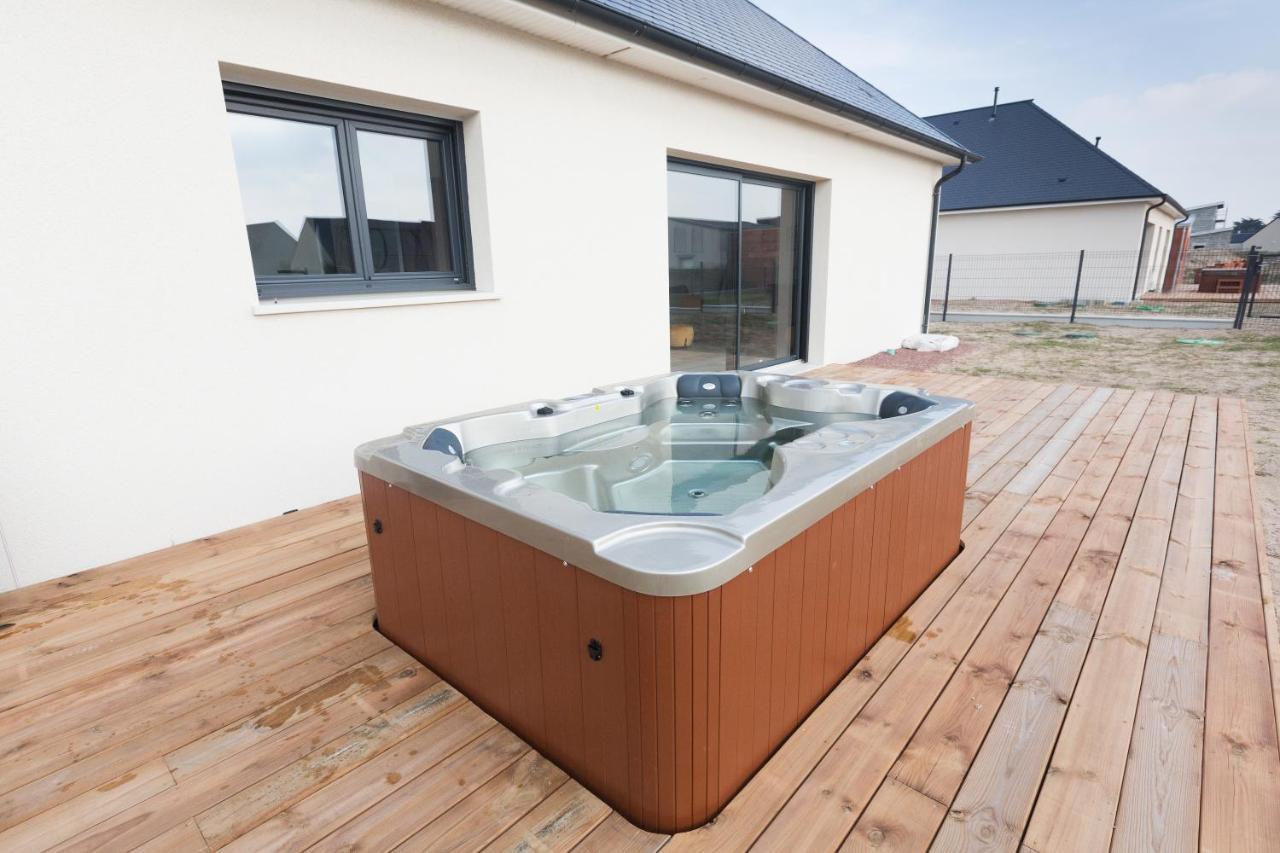 Вилла Sea House With Jaccuzy Bretteville-sur-Ay Экстерьер фото