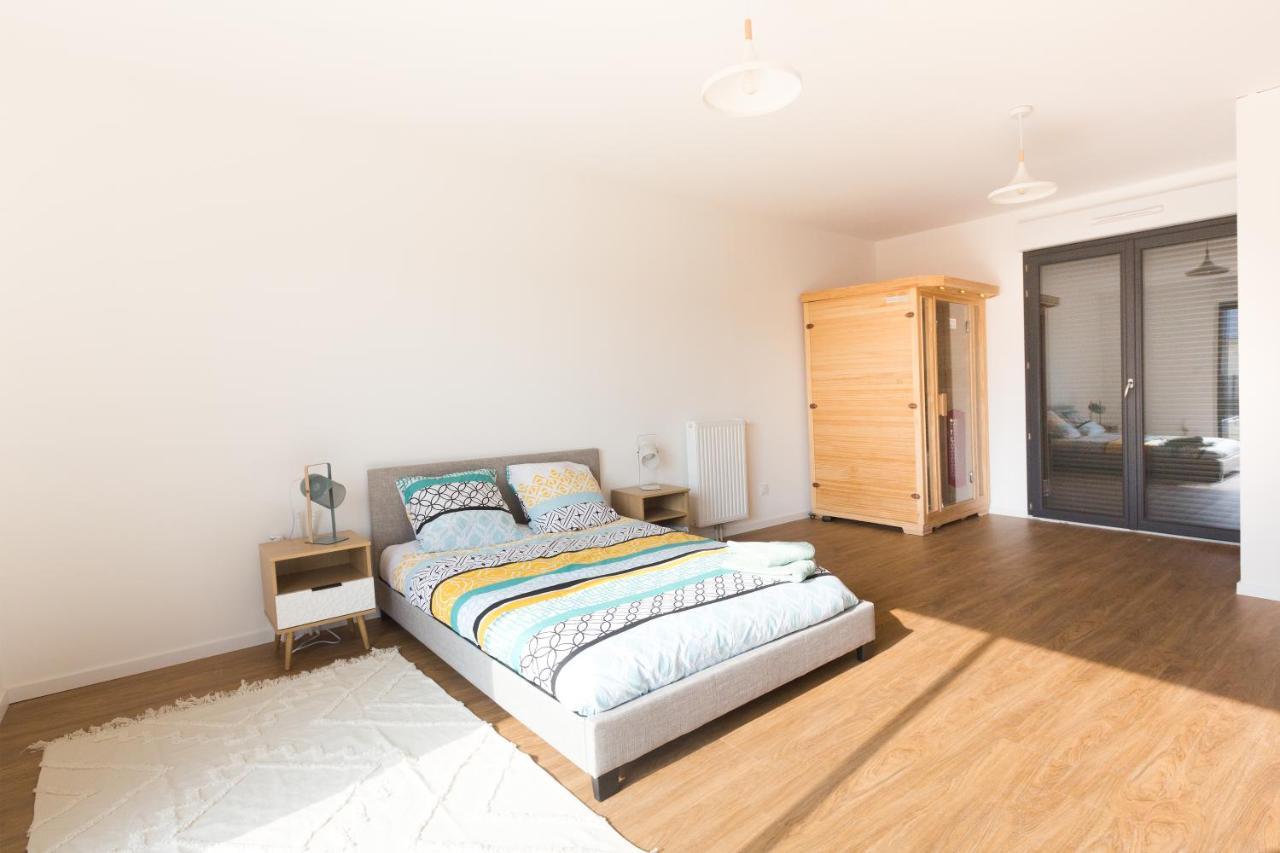 Вилла Sea House With Jaccuzy Bretteville-sur-Ay Экстерьер фото